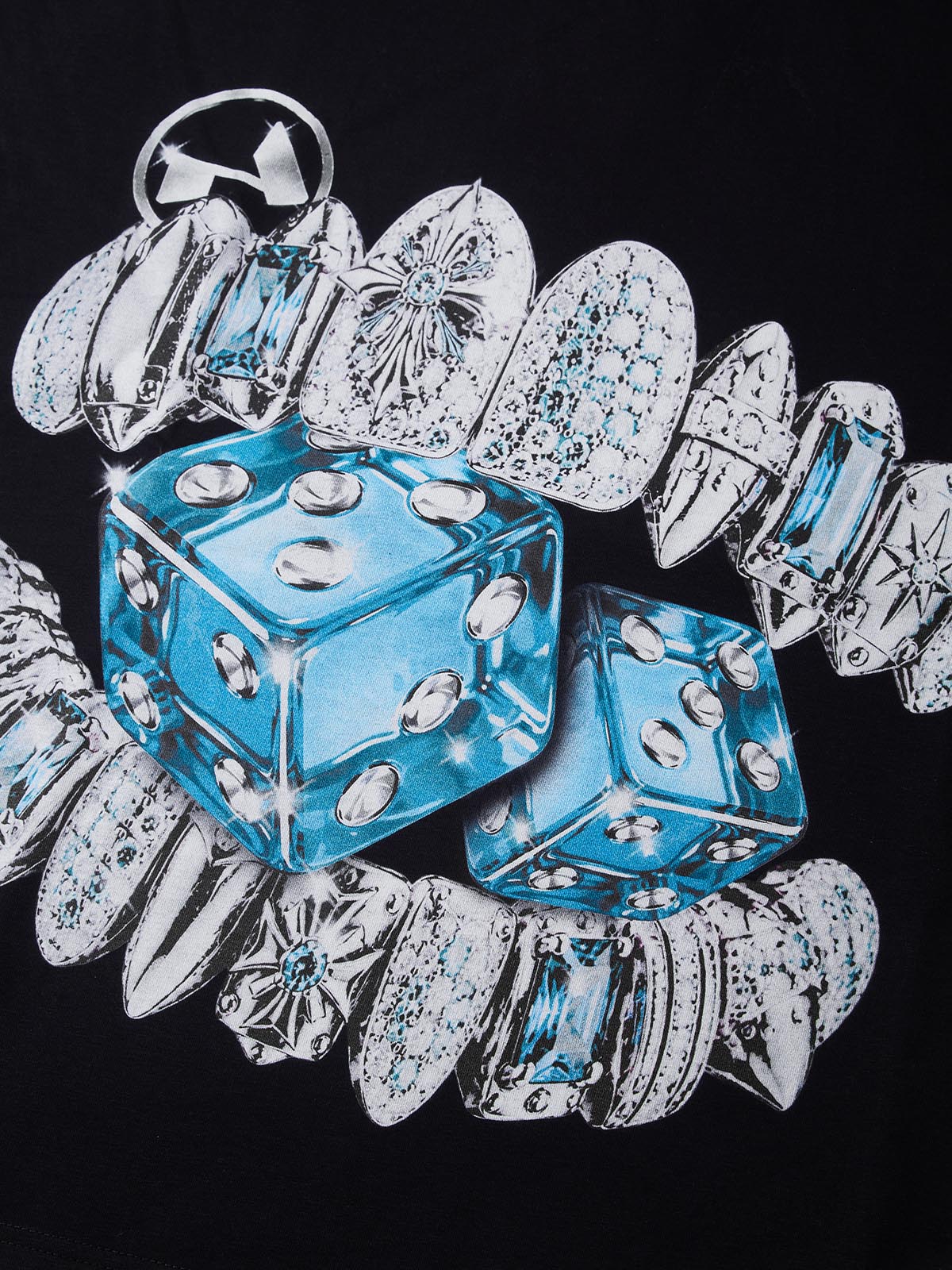 Pırlanta Zar Grillz Unisex Tişört