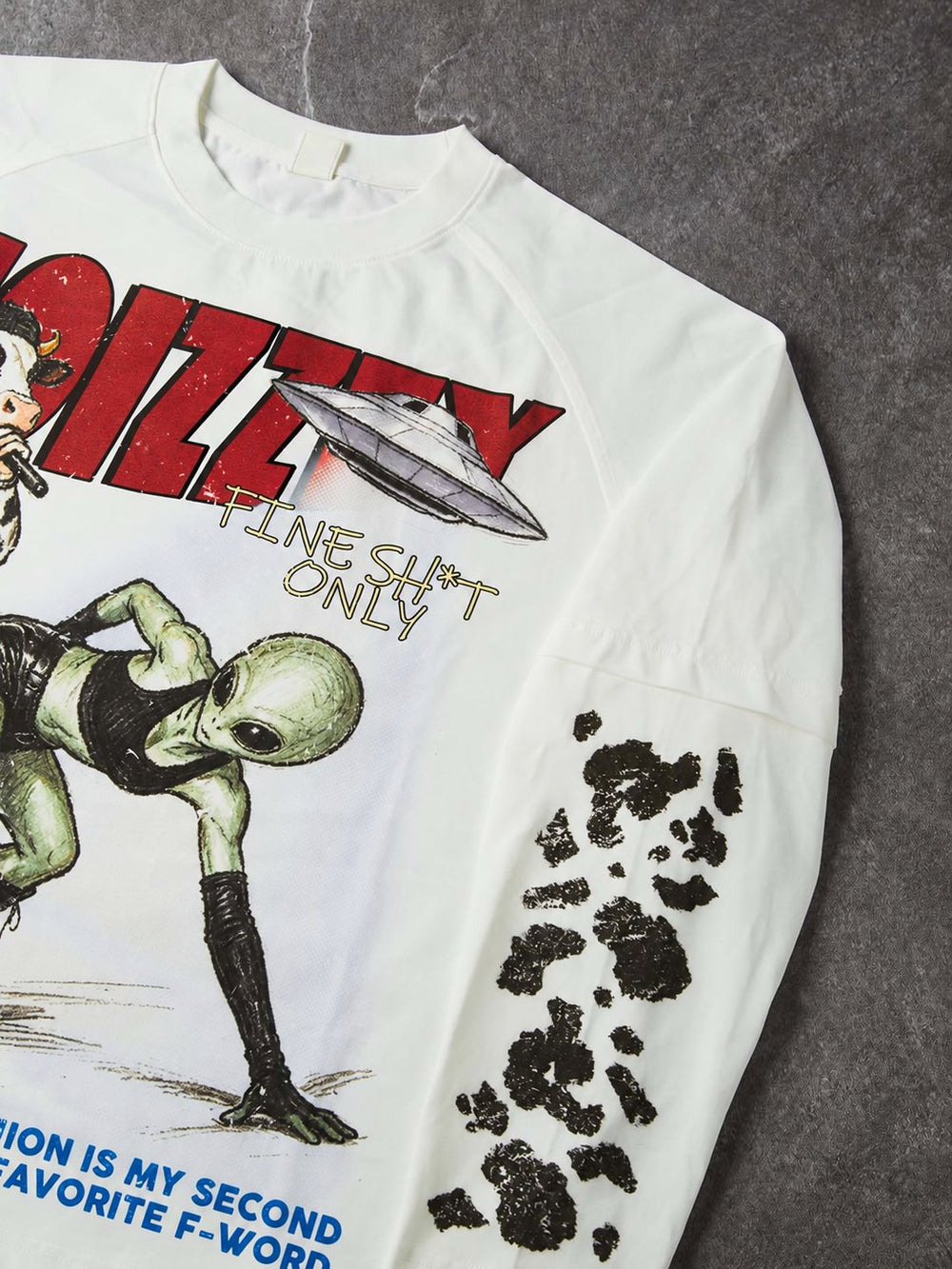 Alien & Bull Unisex Uzun Kollu Tişört
