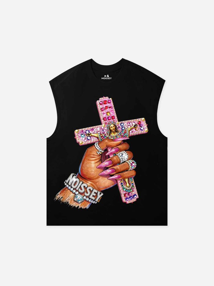 Gothic Cross Unisex Atlet