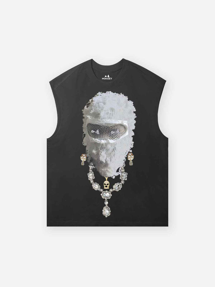 Pırlanta Maskeli Başlık Unisex Atlet