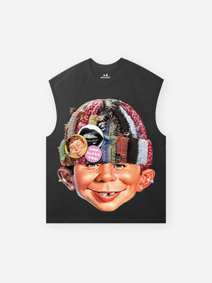 Örme Şapkalı Asi Çocuk Unisex Atlet