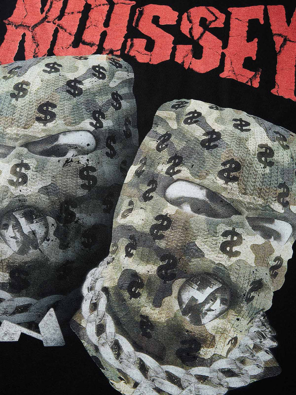 Kamuflaj Çift Maske Unisex Tişört
