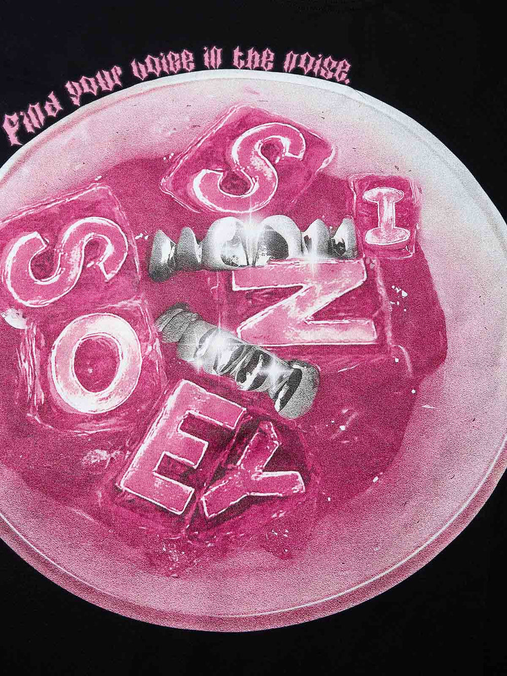 Pembe Buzlu İçecek Unisex Tişört