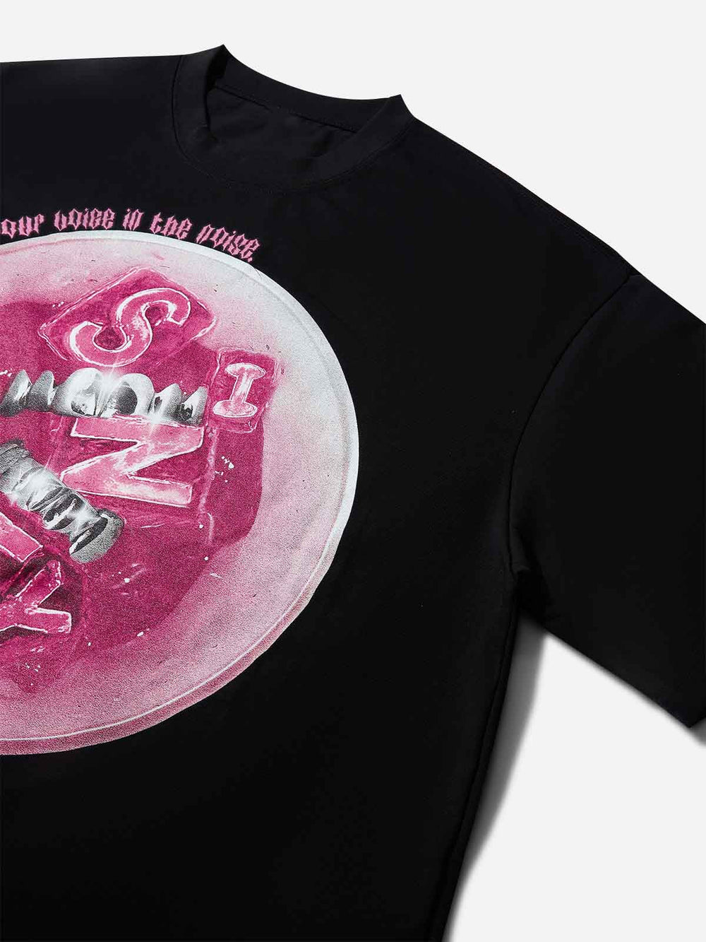Pembe Buzlu İçecek Unisex Tişört