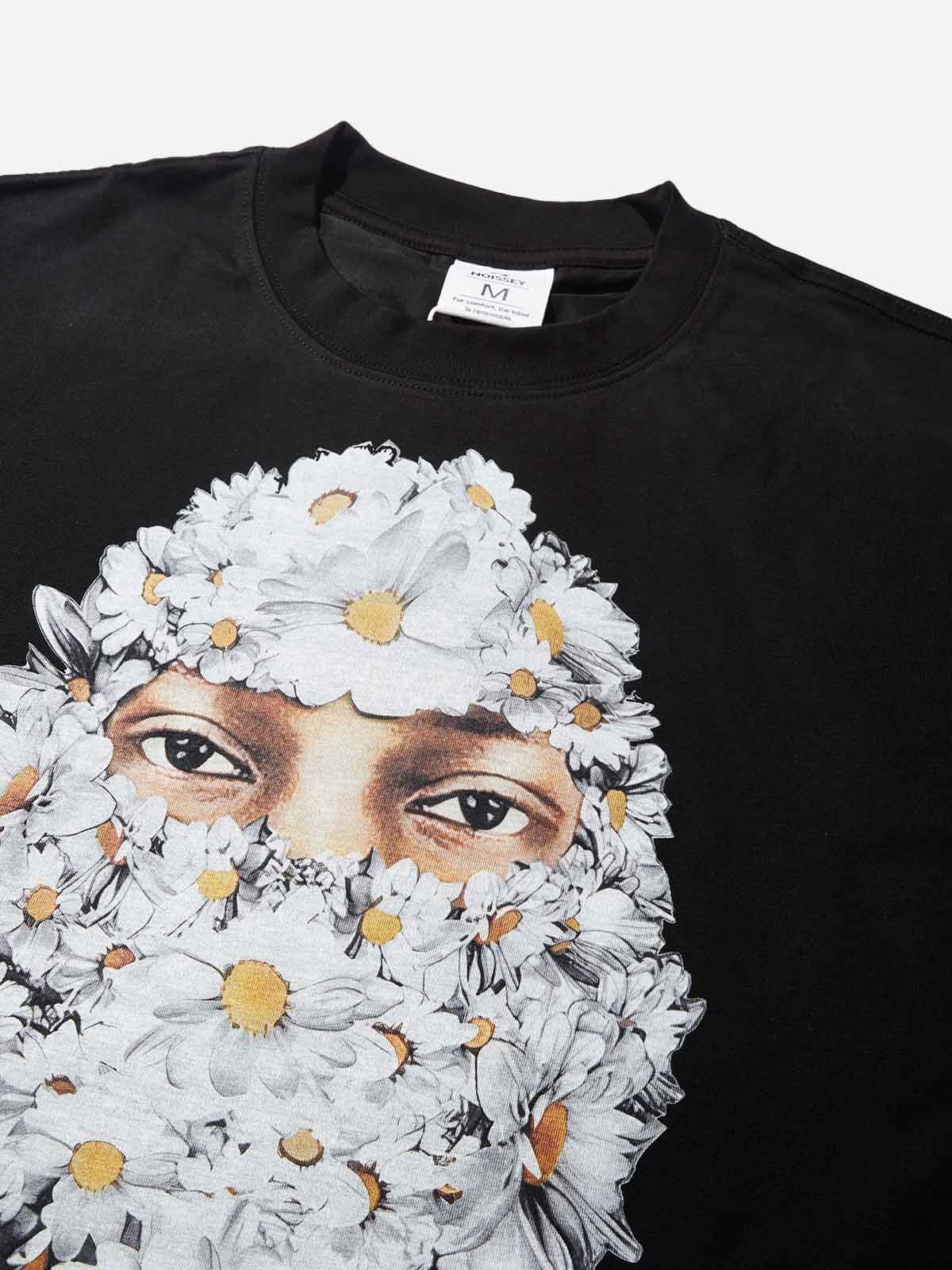 Papatya Maske Unisex Tişört
