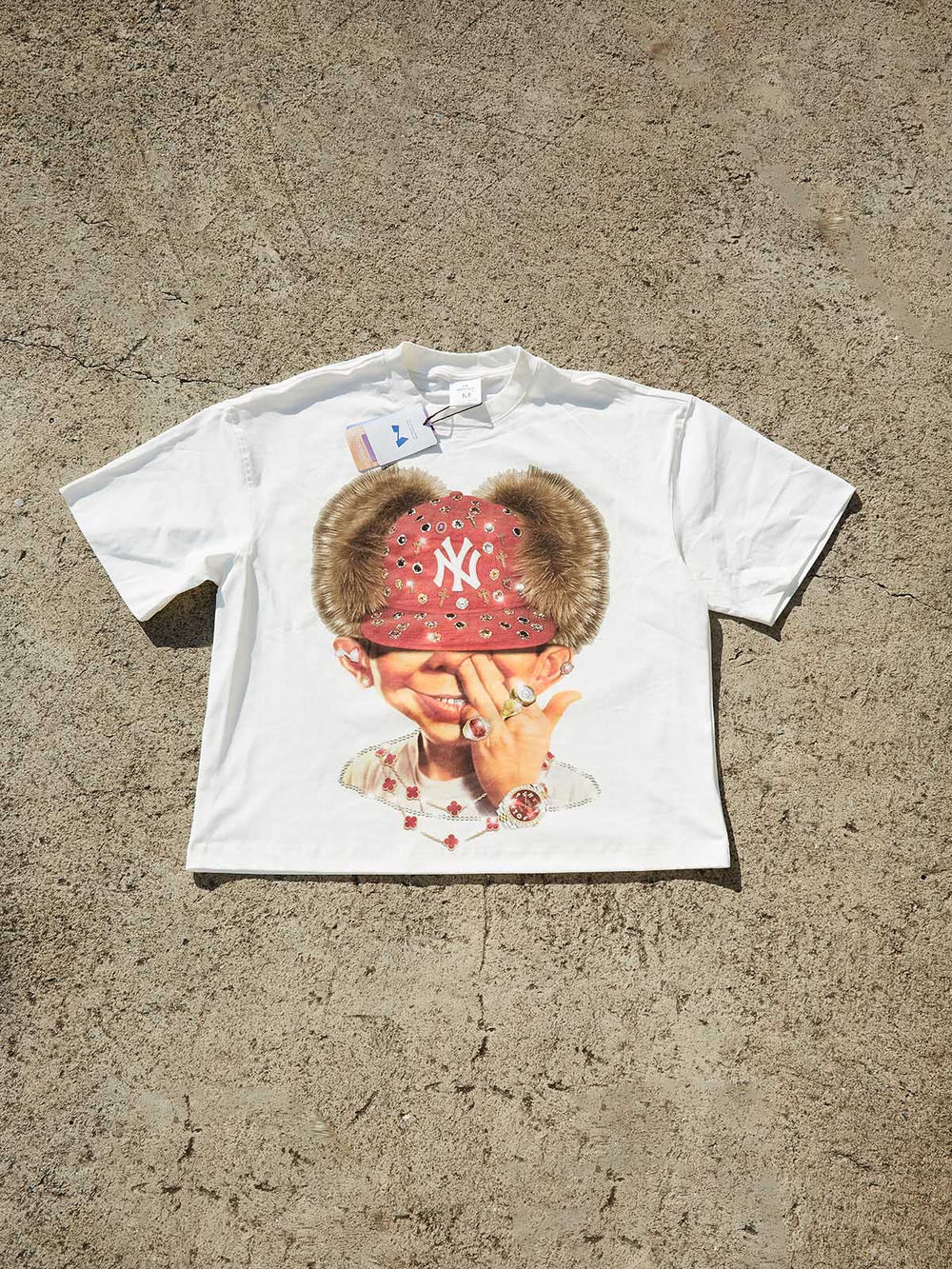 Bad Boy Kırmızı Bere Unisex Tişört