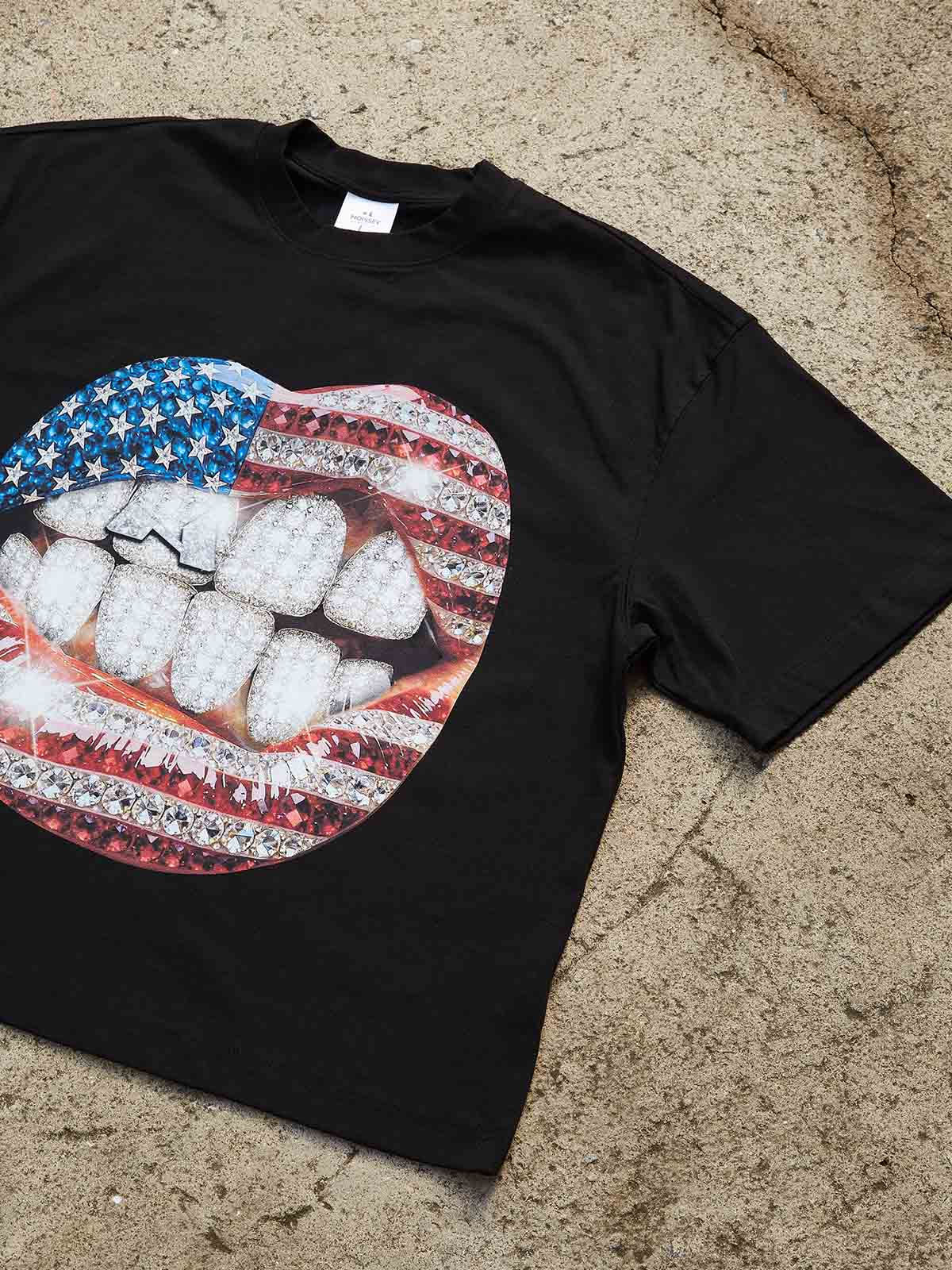 National Flag Grillz Unisex Tişört