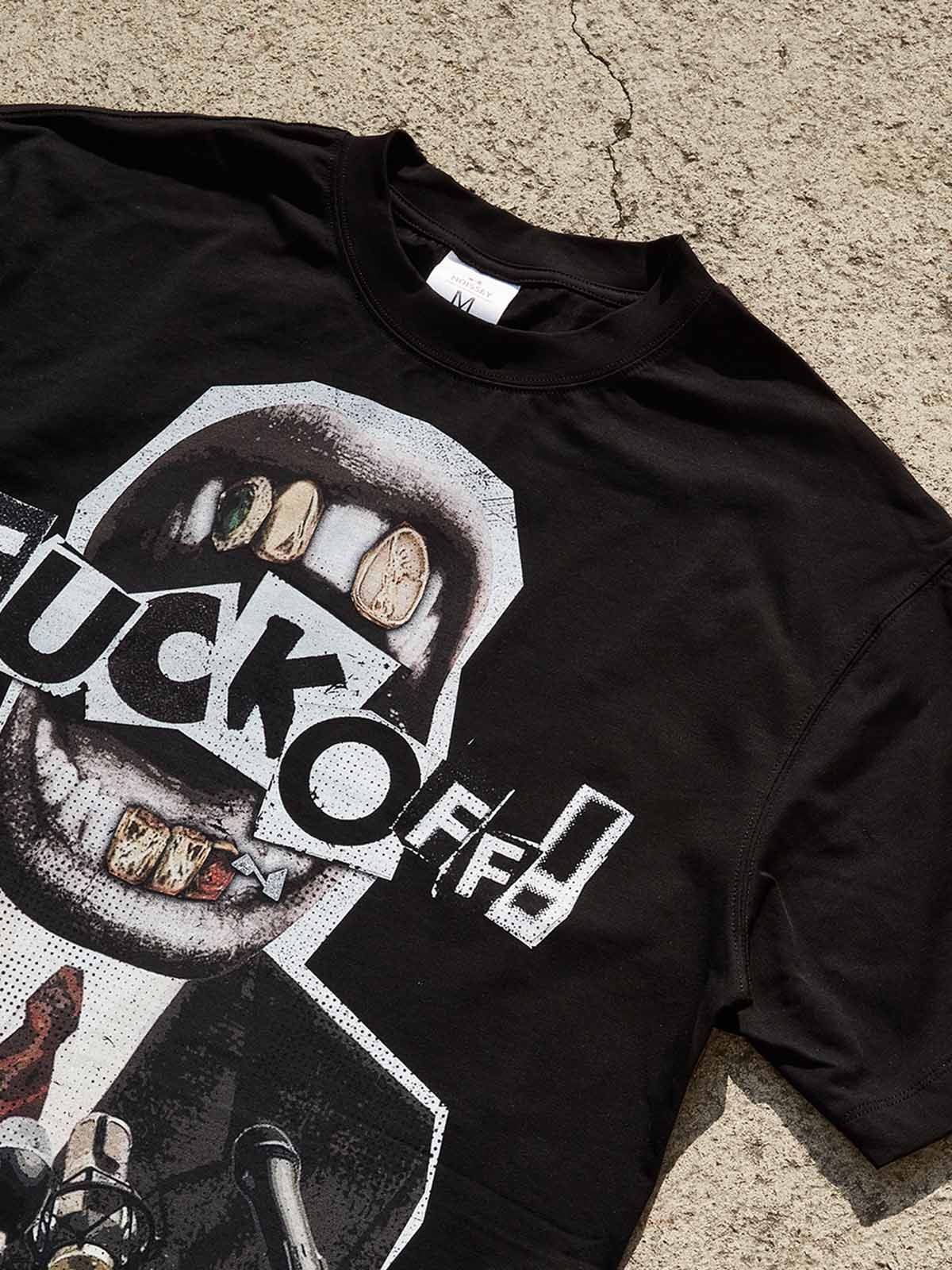 Public Silence Siyah Unisex Tişört
