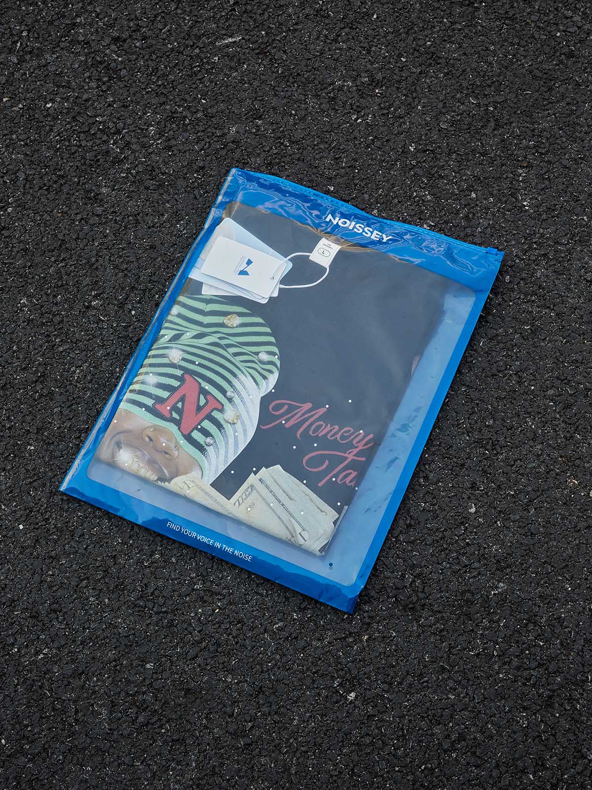 Money Talks Siyah Unisex Tişört