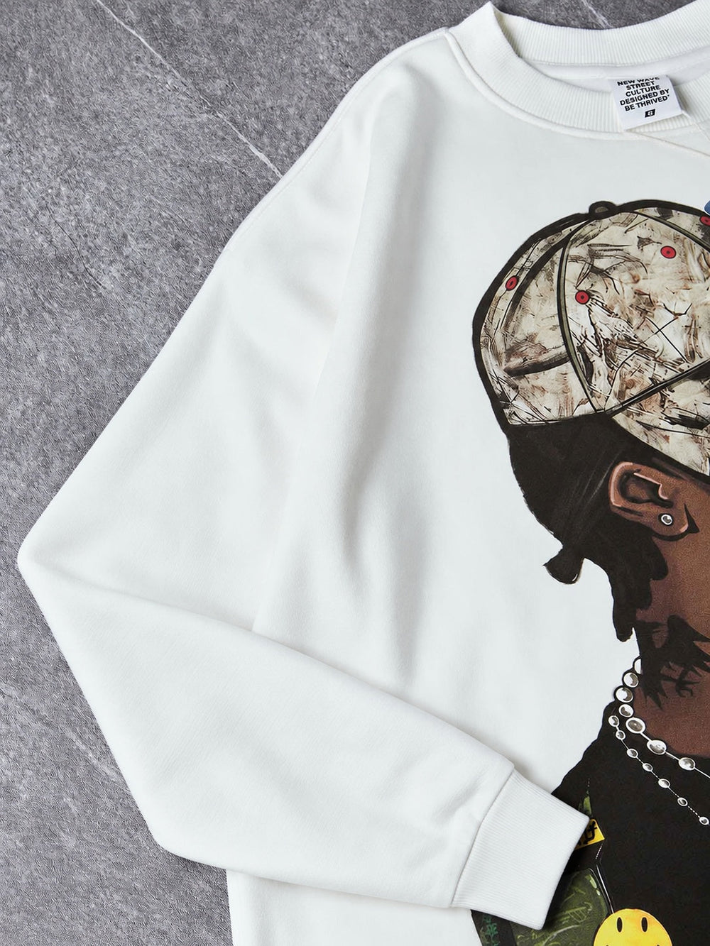 URBAN CAMO Unisex Uzun Kollu Tişört