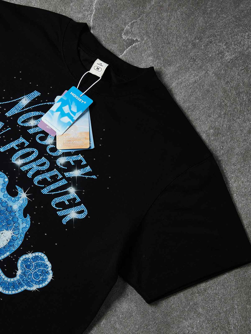 RUN FOREVER Siyah Unisex Tişört
