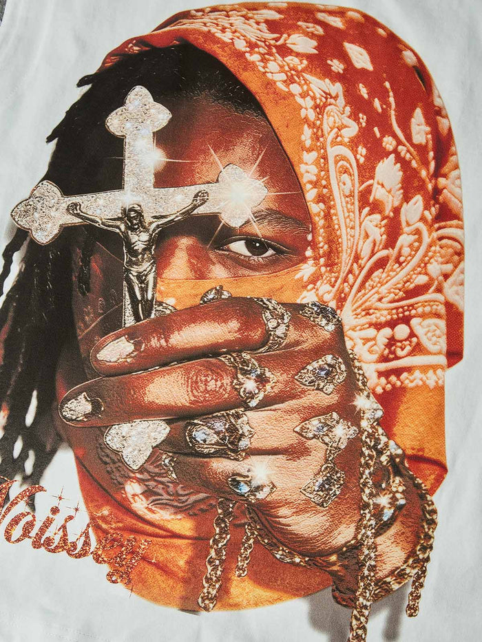 Turuncu Bandana Haç Unisex Atlet