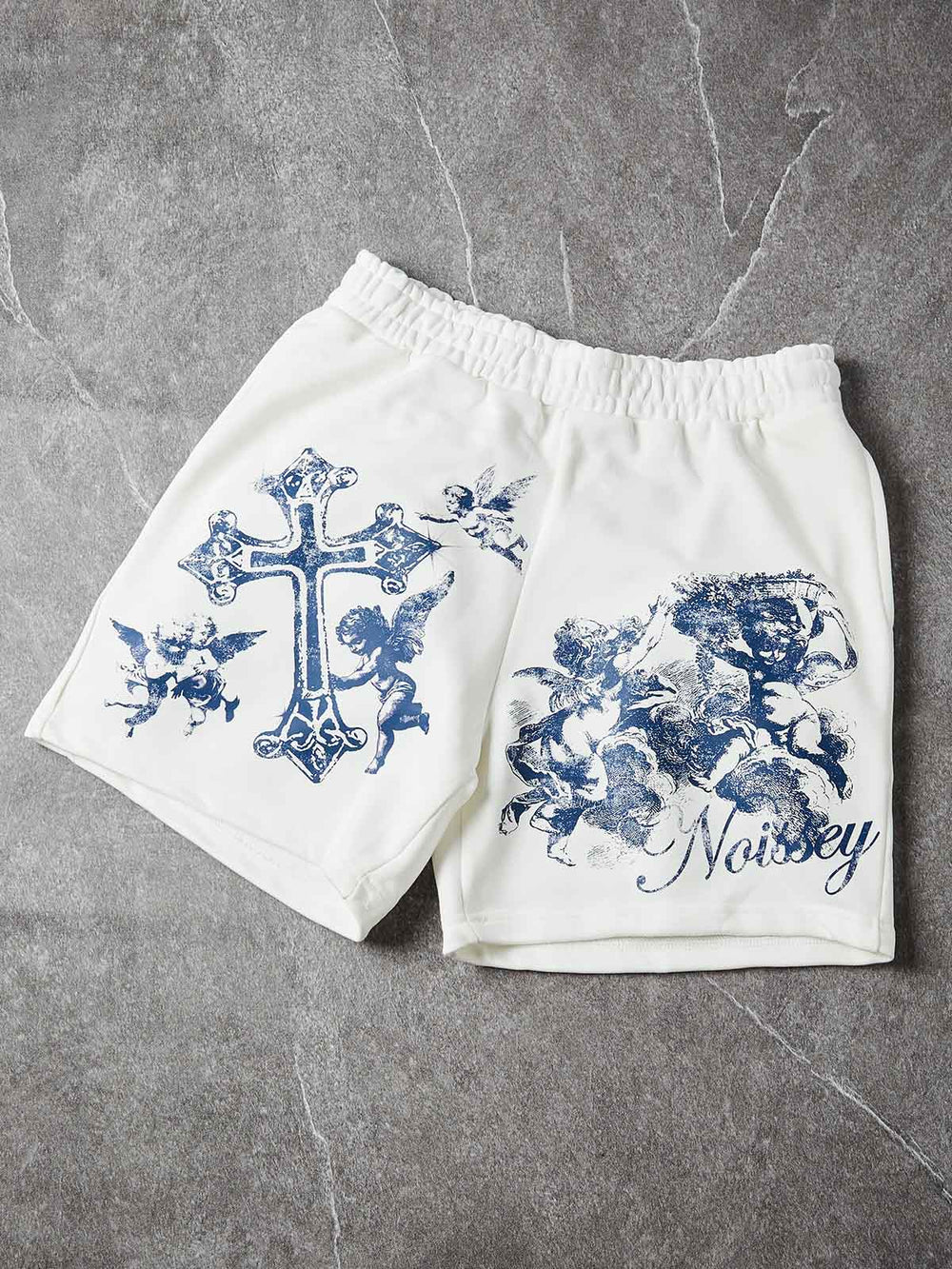 Blue Angel Beyaz Unisex Şort