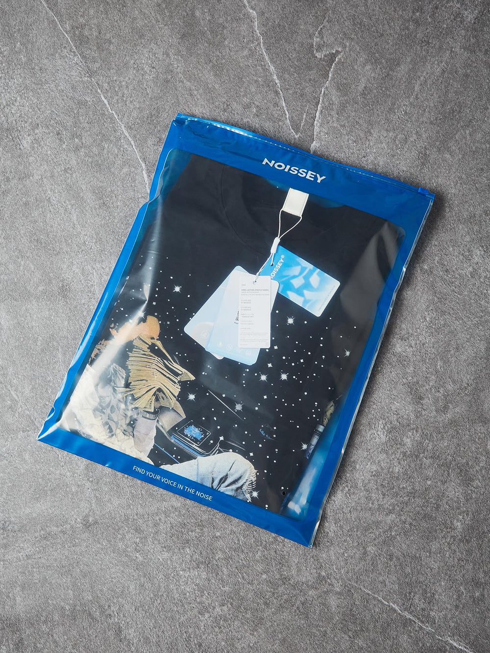 Starry Reverie Siyah Unisex Tişört