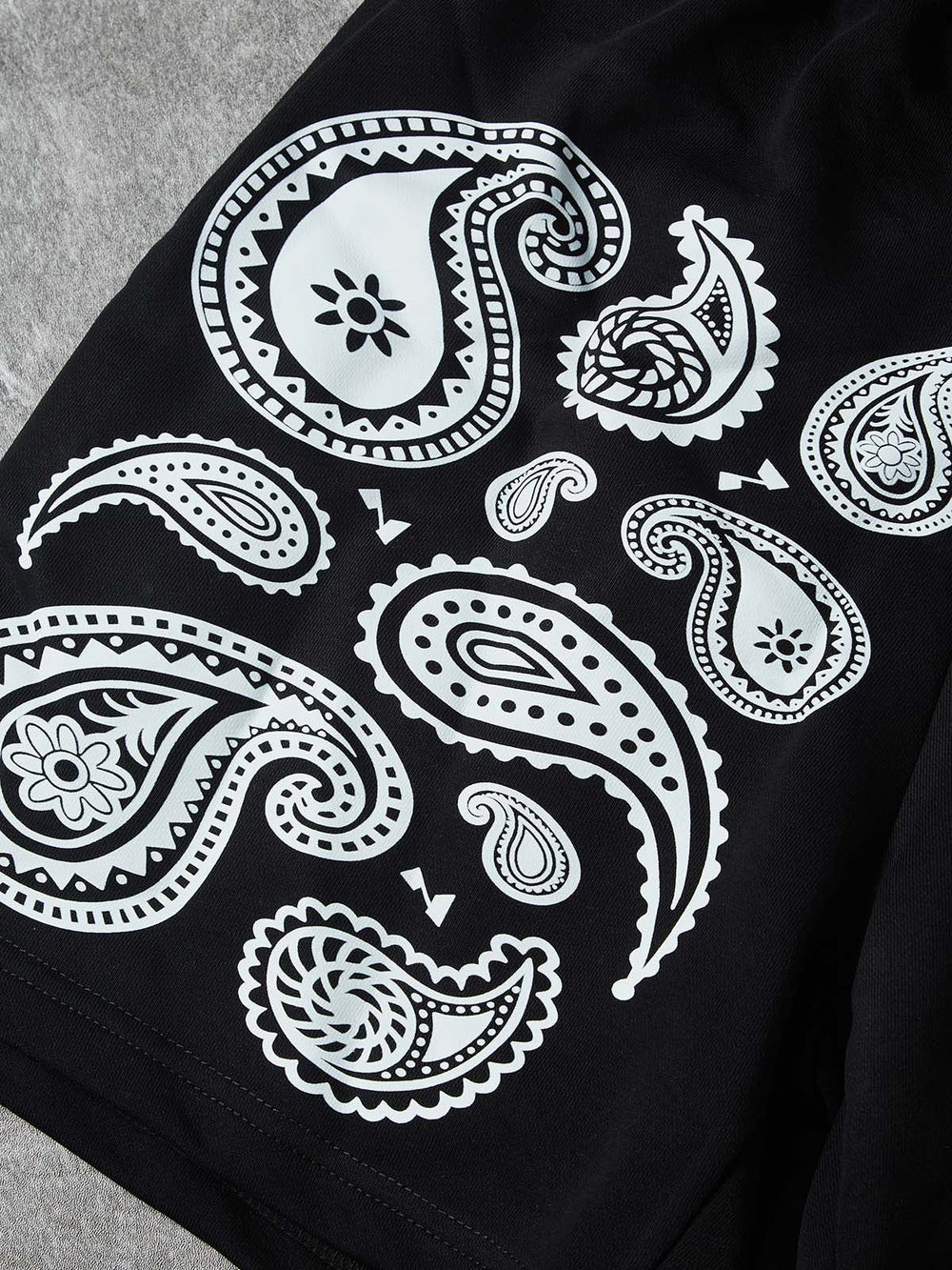 Monochrome Bandana Unisex Şort