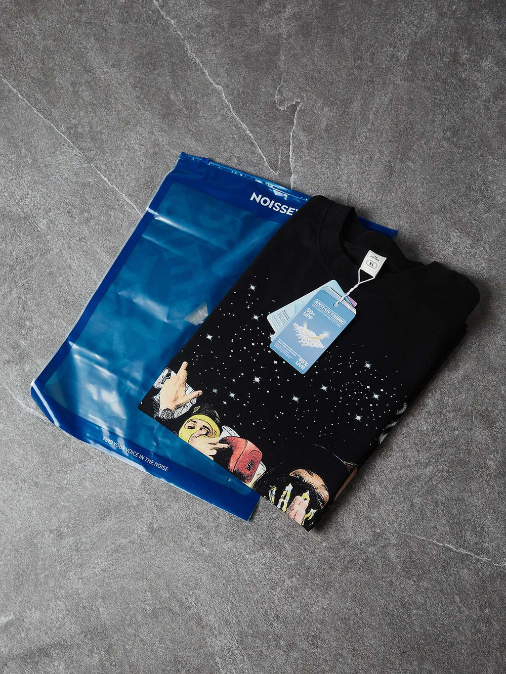 Luxury Brotherhood Siyah Unisex Tişört