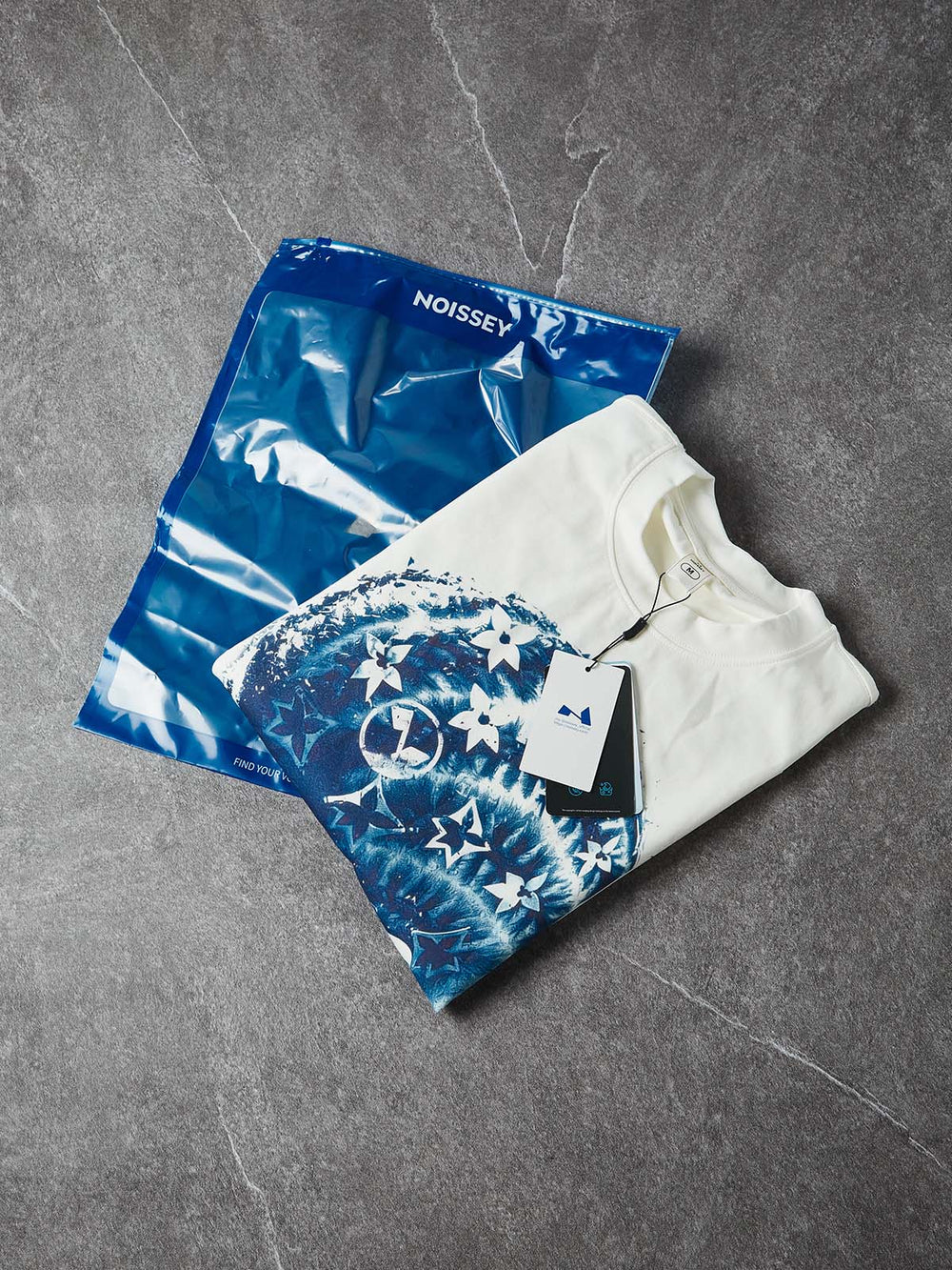 Deep Blue Unisex Uzun Kollu Tişört