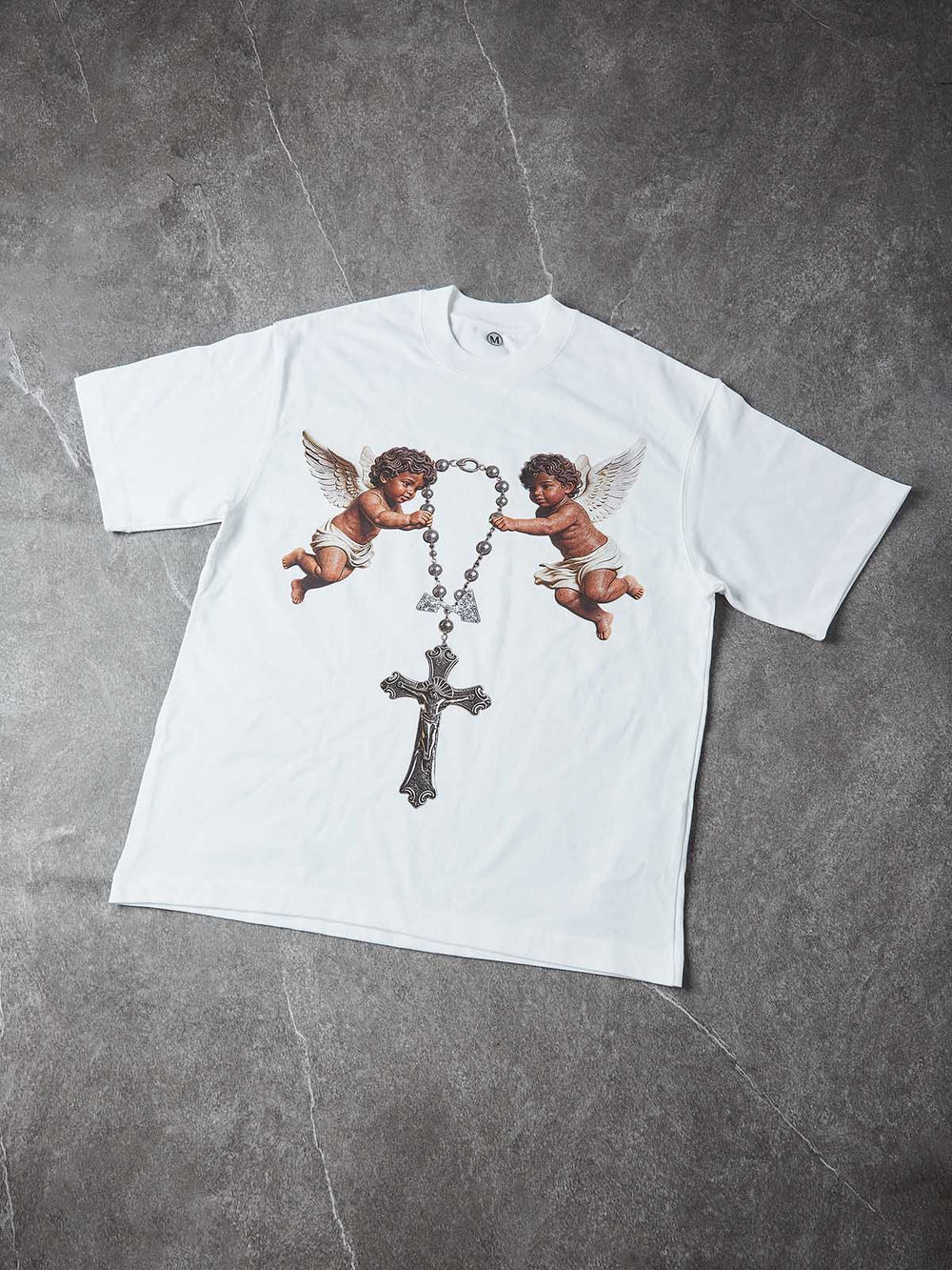 Cherub Divine Faith Beyaz Unisex Tişört