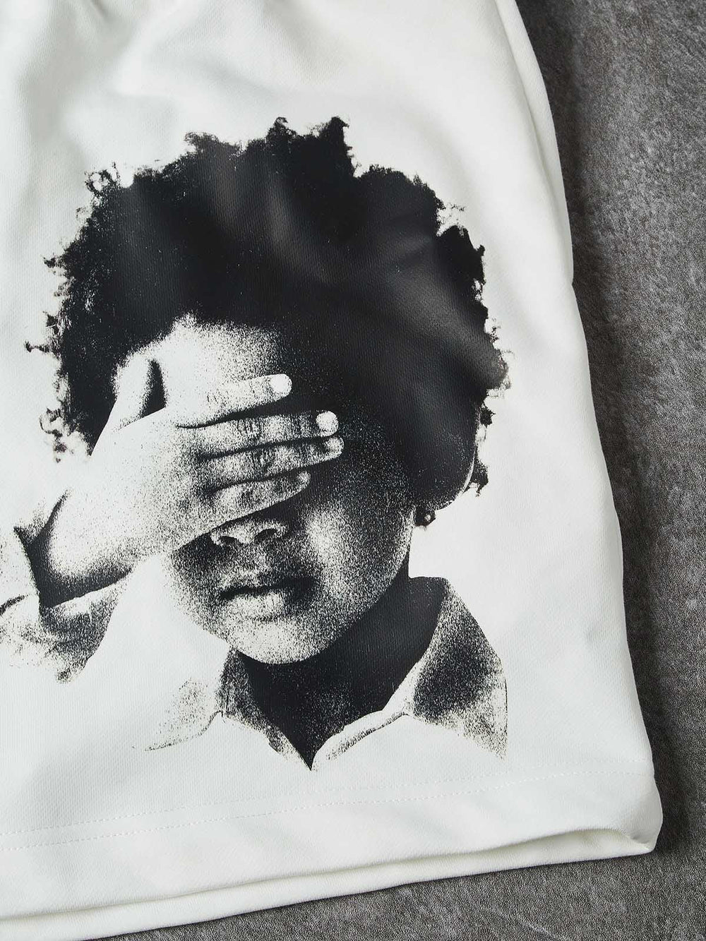 WALK BY FAITH Beyaz Unisex Şort