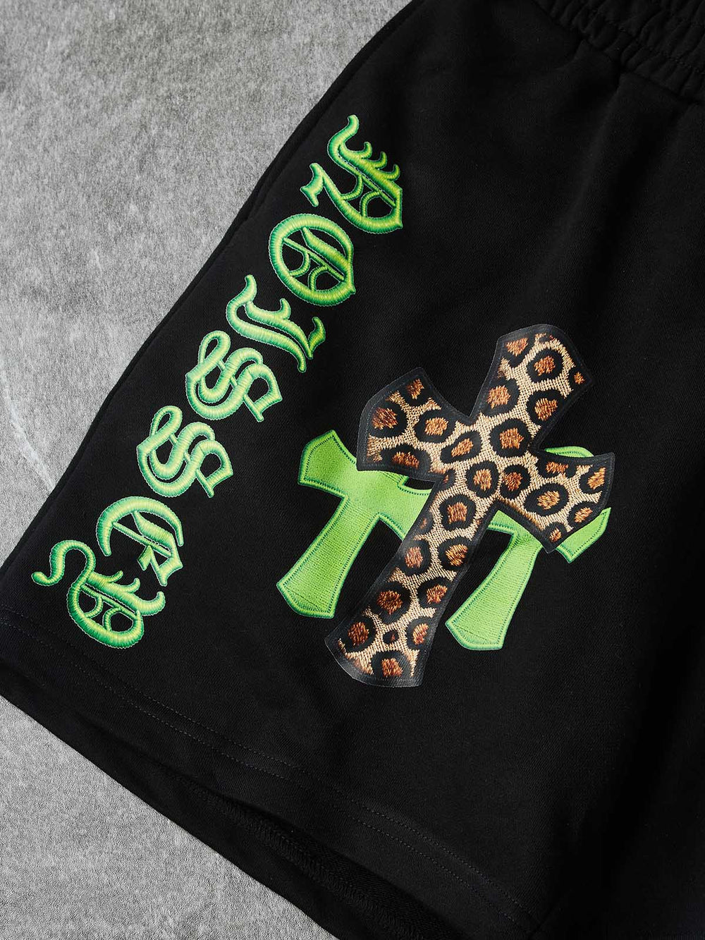 LEOPARD CROSS Unisex Şort