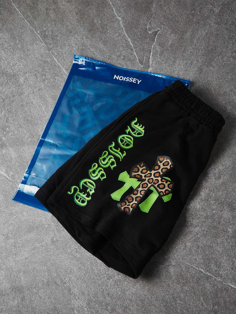 LEOPARD CROSS Unisex Şort