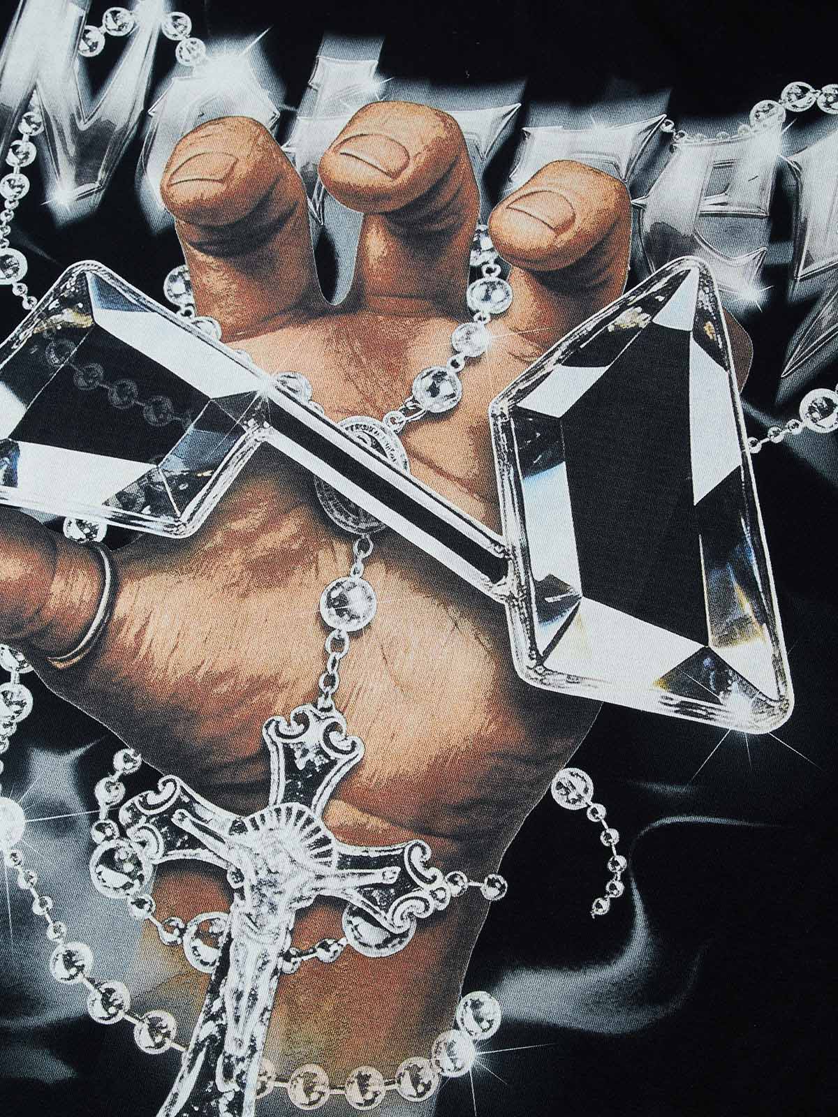 Holy Drip Siyah Unisex Tişört