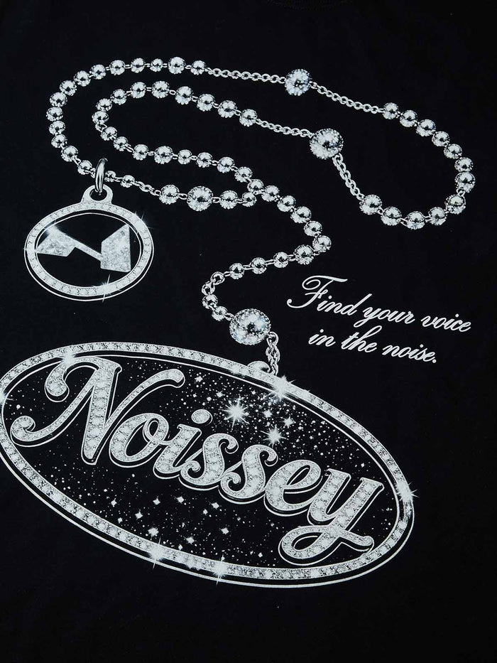 Diamond Chain Archive Siyah Unisex Tişört