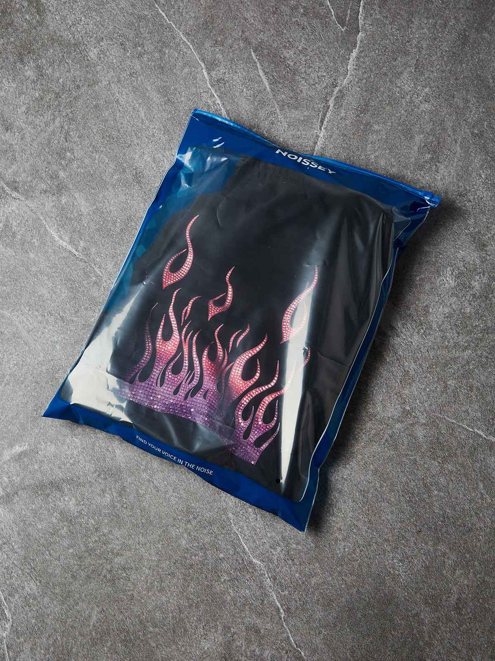 Neon Embers Siyah Unisex Şort