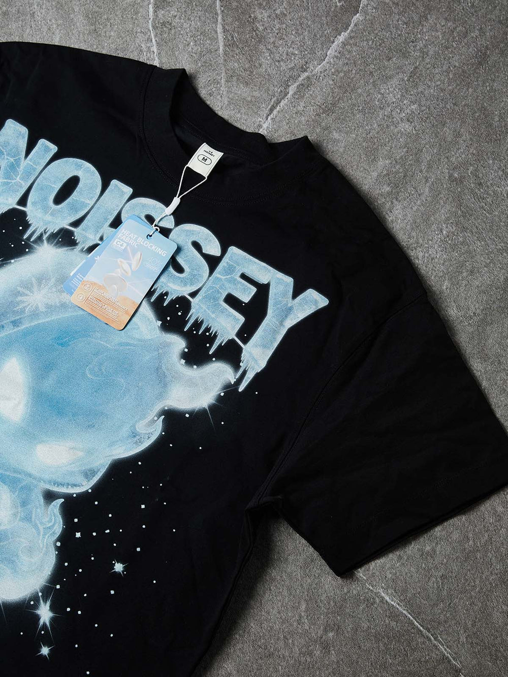 Ice Fire Sprite Oniks Siyah Unisex Tişört