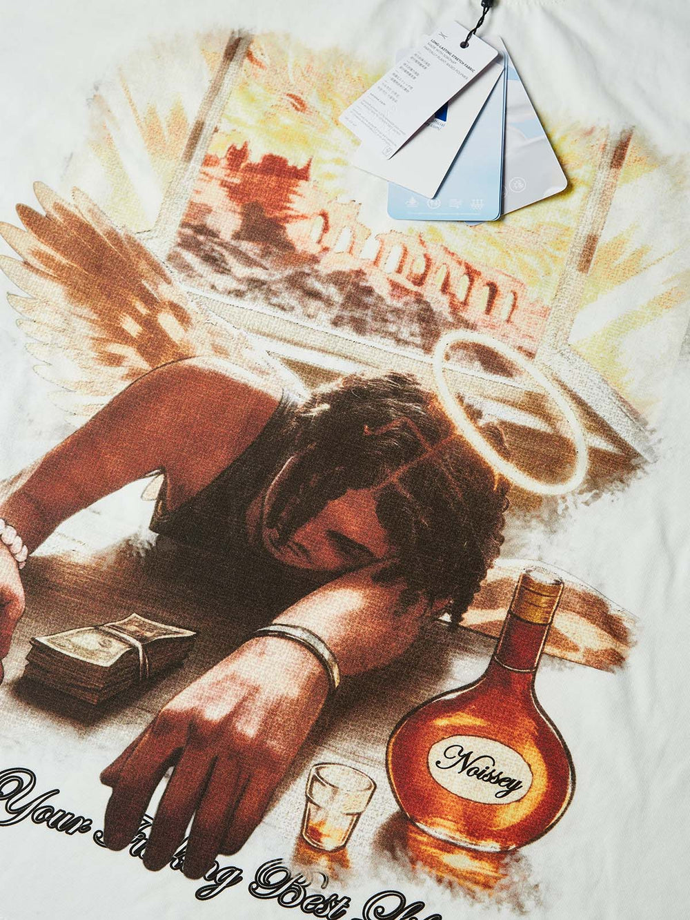 Live Your Best Life Beyaz Unisex Tişört