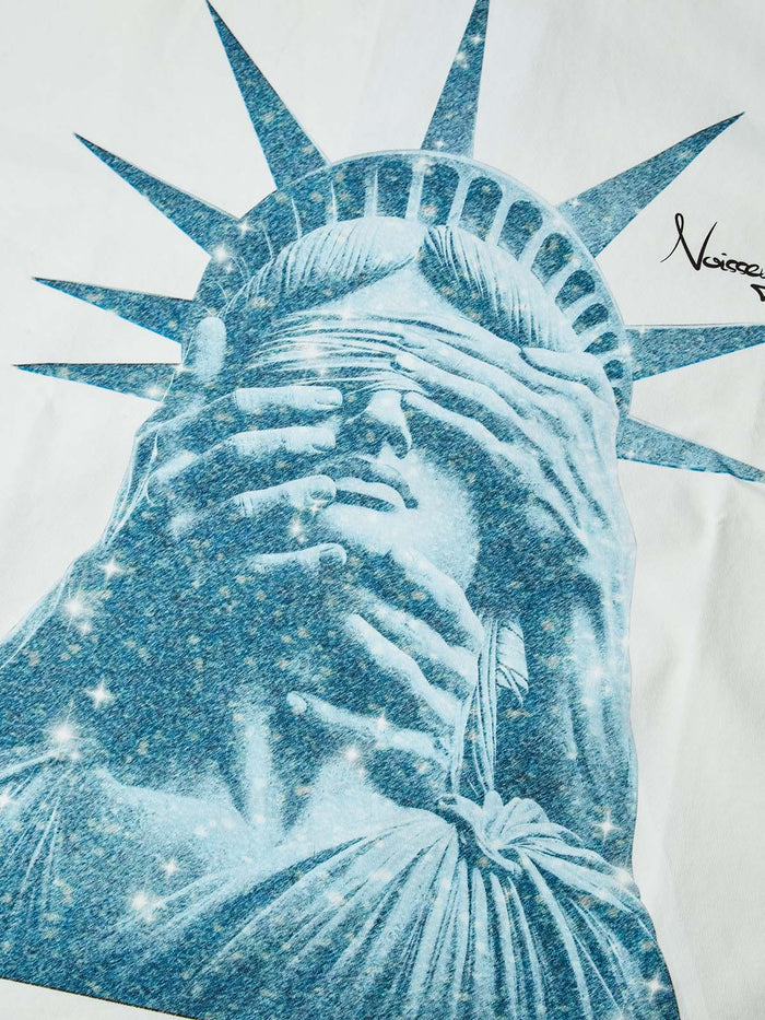 Liberty Blinded Beyaz Unisex Tişört