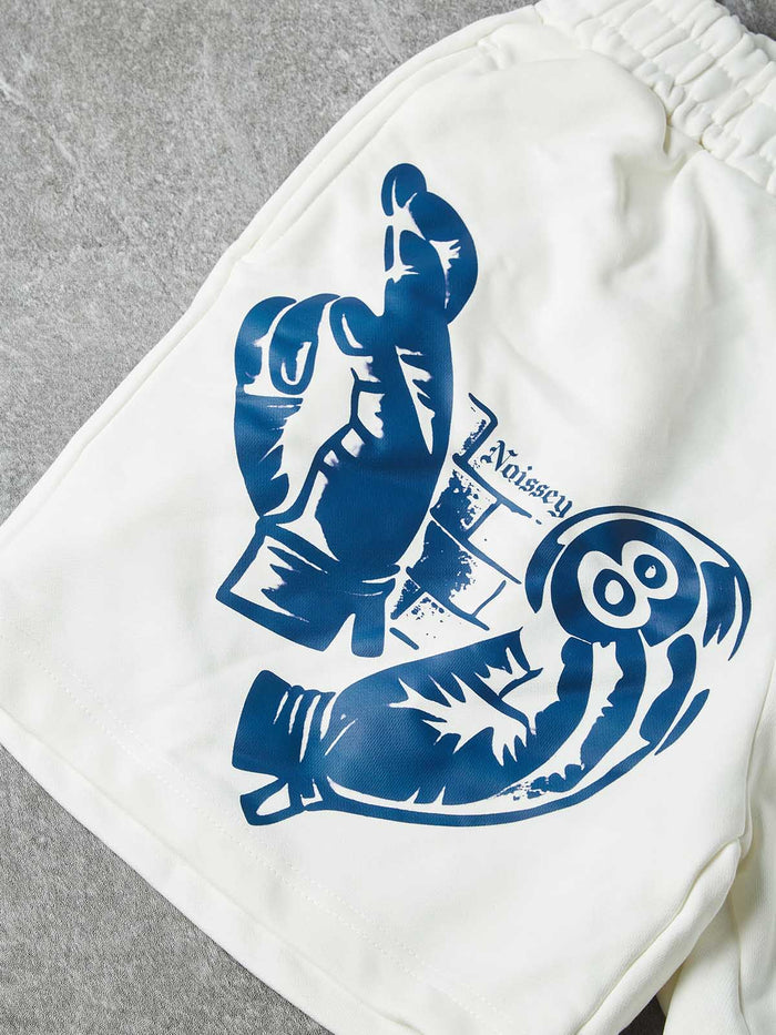 Good Times Bad Times Beyaz Unisex Şort