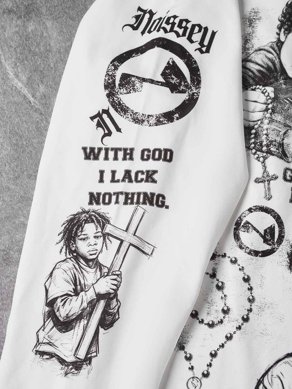 Child of God Beyaz Unisex Uzun Kollu Tişört