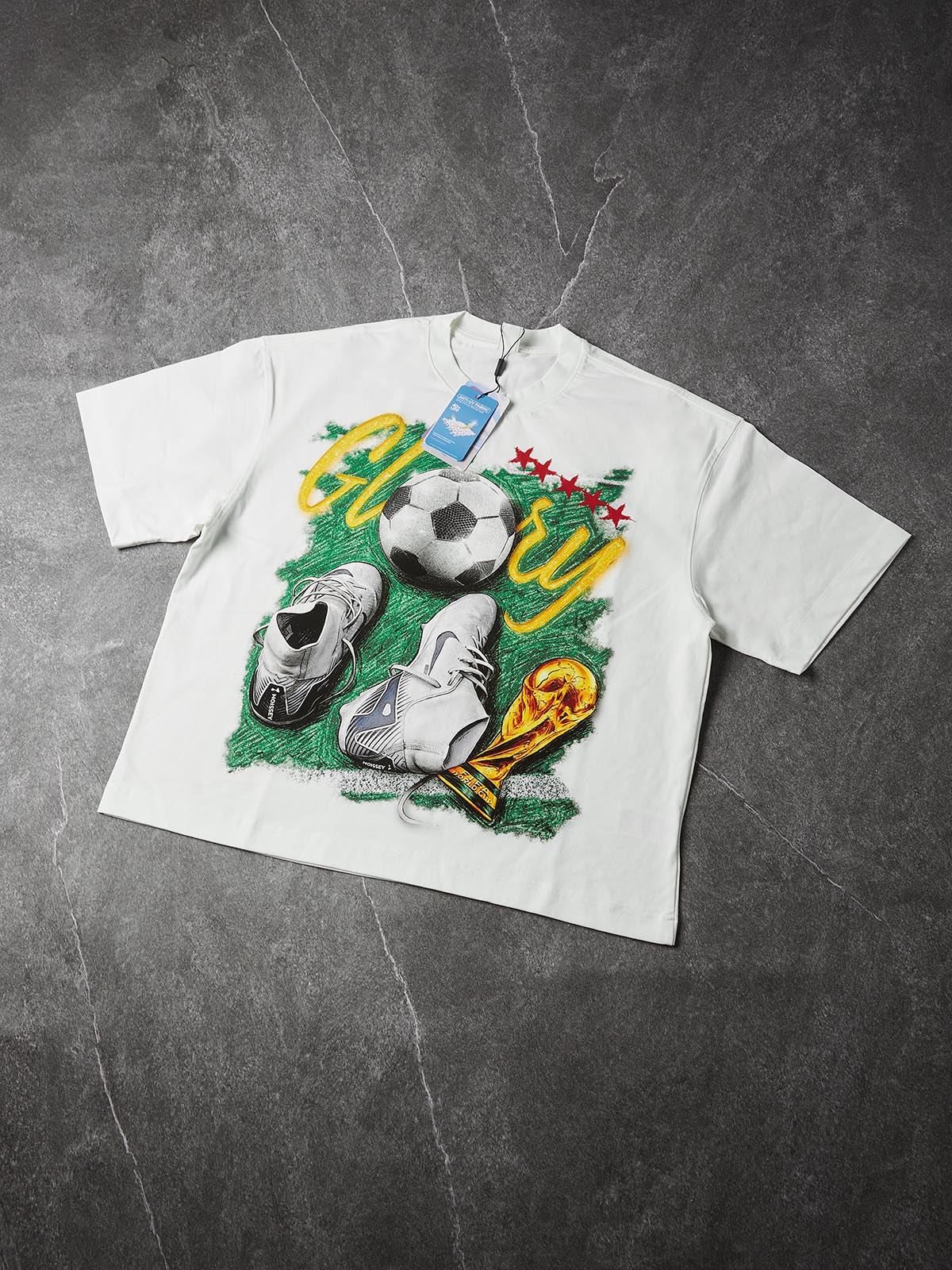 Football Glory Beyaz Unisex Tişört