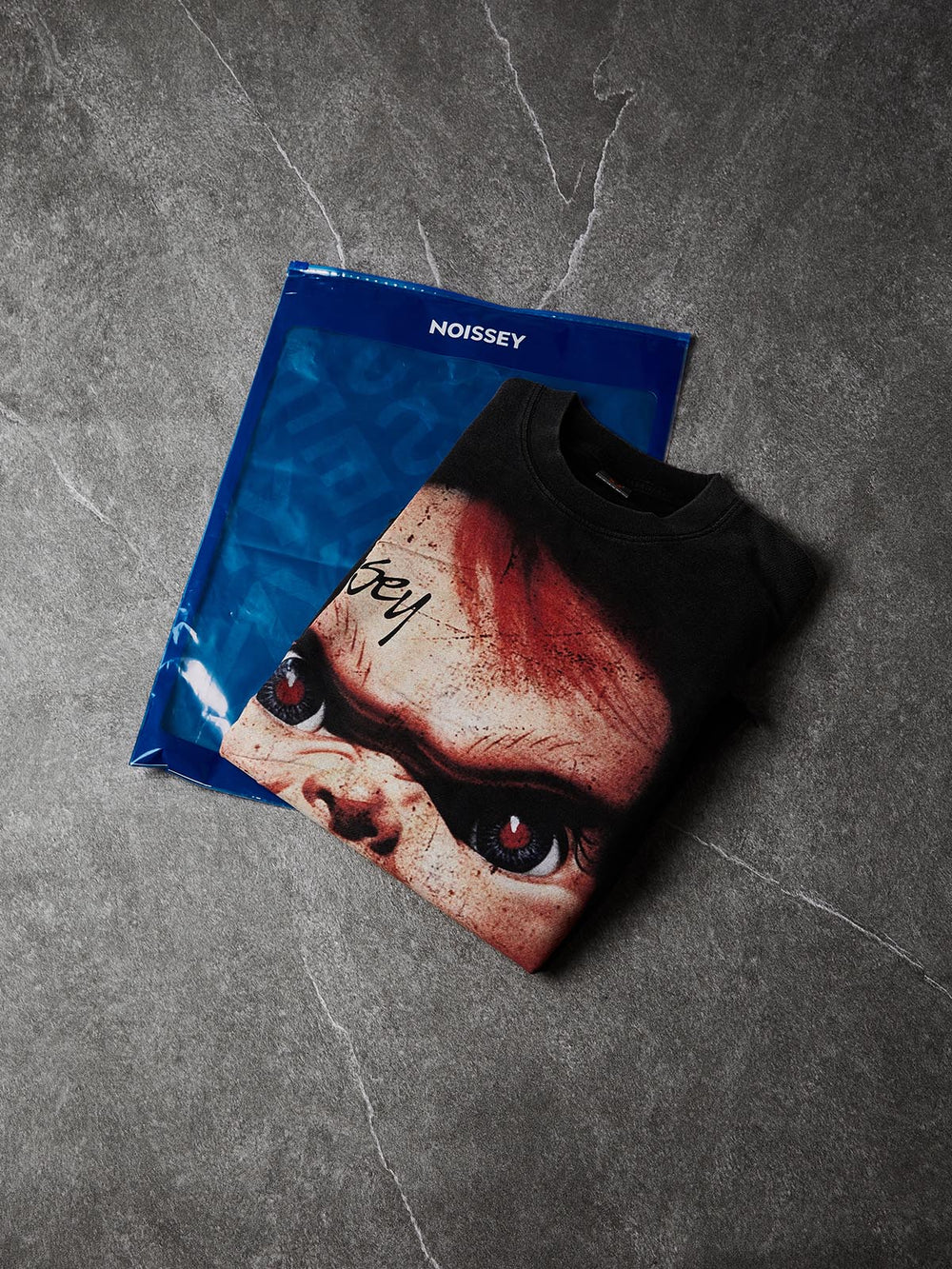 Vintage Chucky Siyah Unisex Tişört