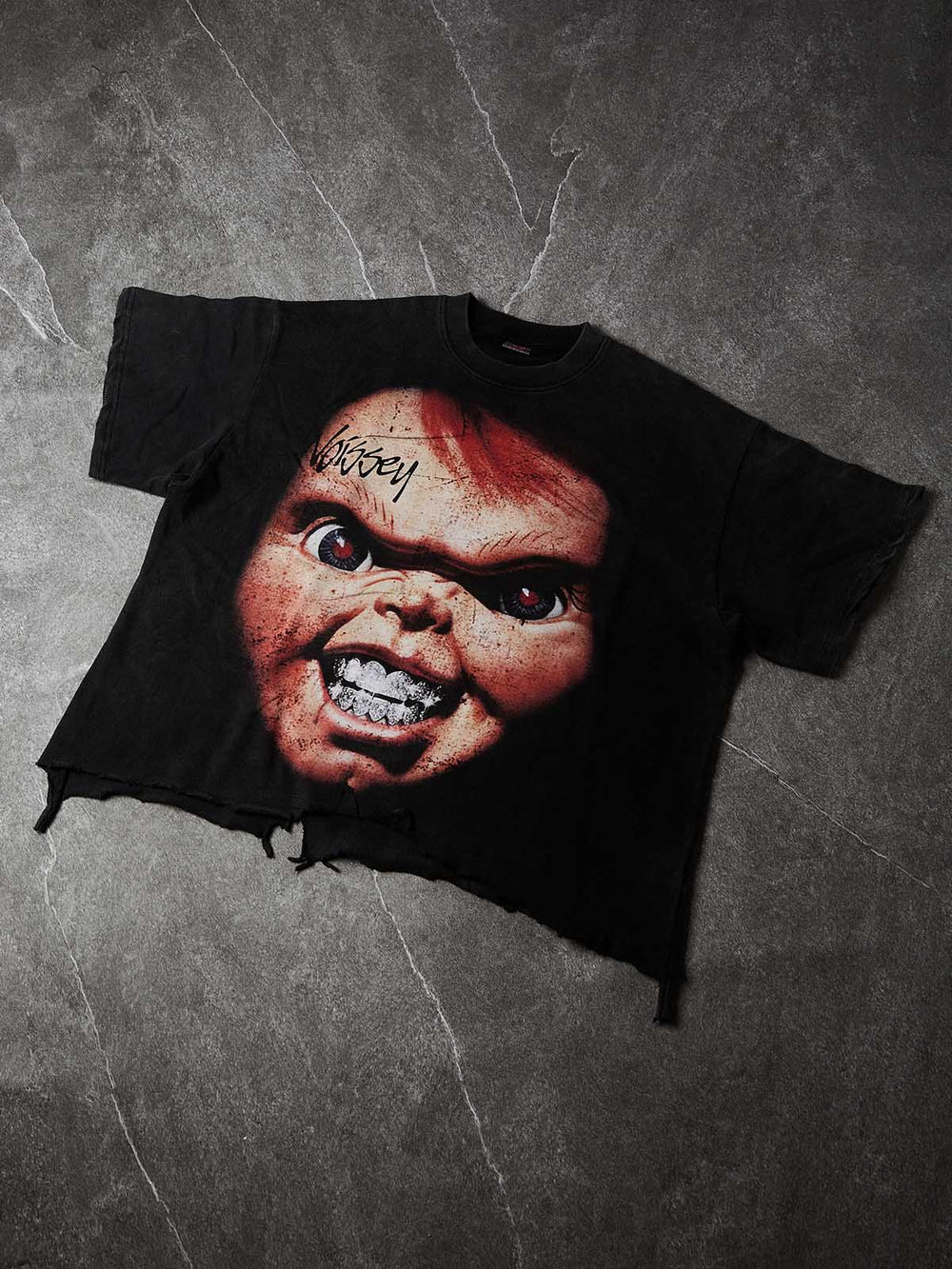 Vintage Chucky Siyah Unisex Tişört
