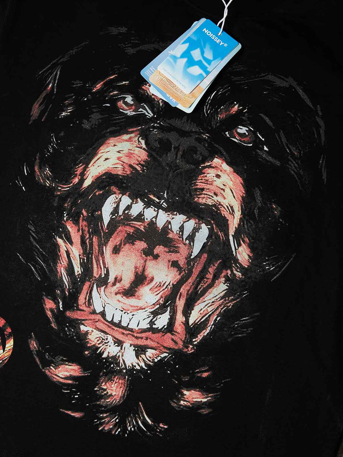 Ferocious Hound Siyah Unisex Tişört