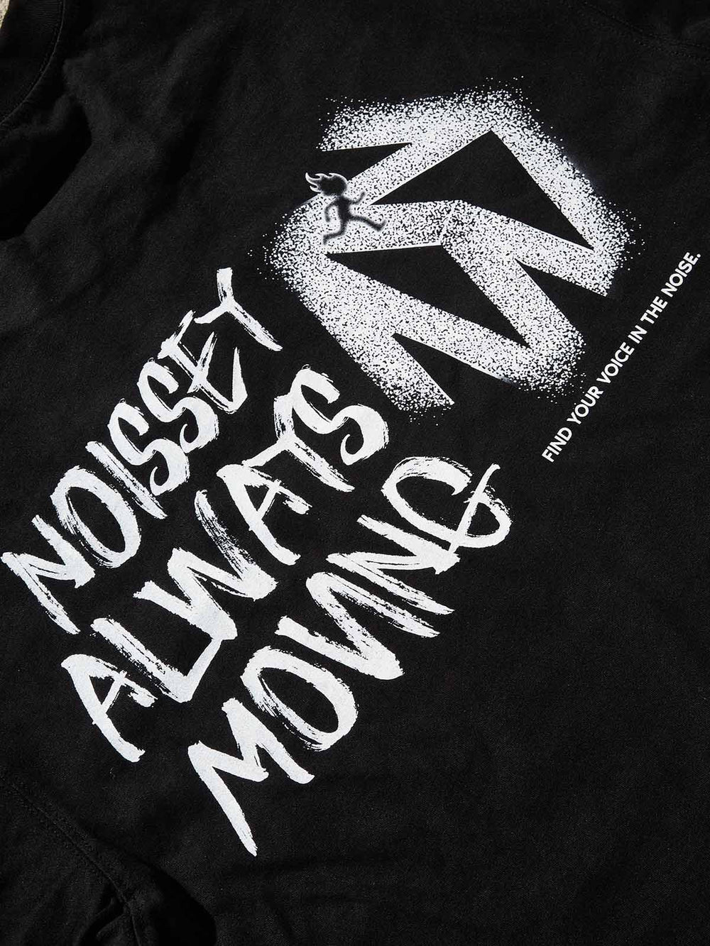 Always Moving Siyah Unisex Tişört