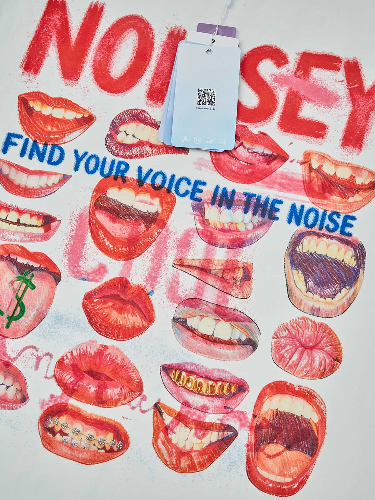 Find Your Voice Dudak Unisex Tişört
