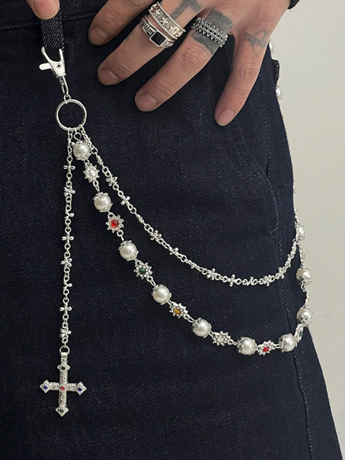 SILVER BLOOM Unisex Bel Zinciri