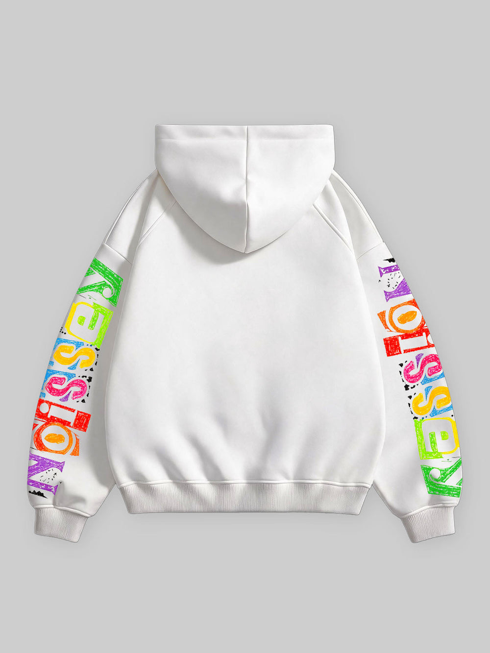 Çiçekli Hayalperest Unisex Fermuarlı Sweatshirt