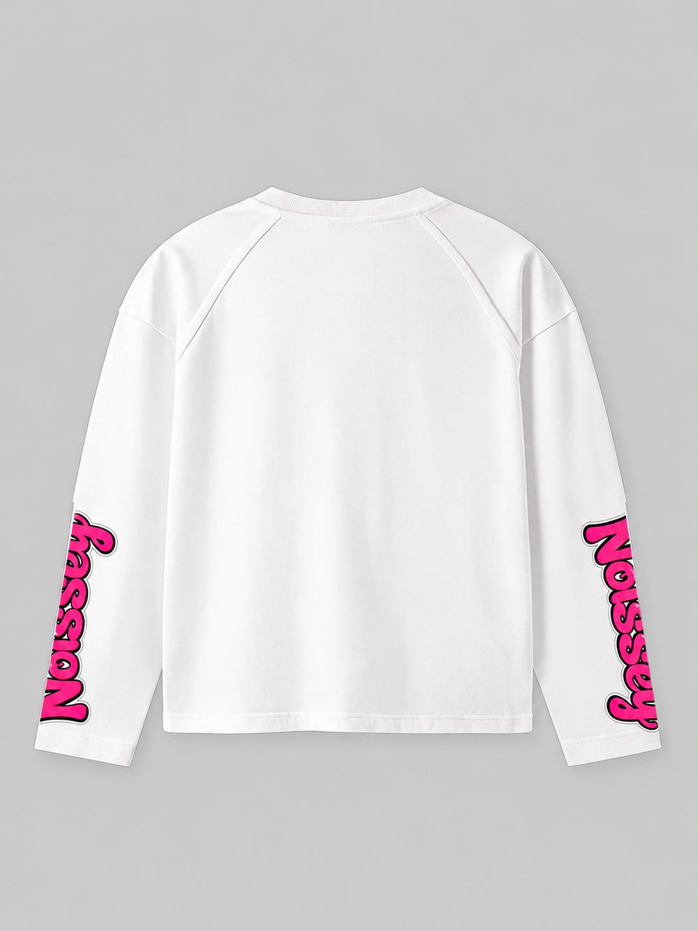 Pop Parti Kız Beyaz Unisex Uzun Kollu Tişört