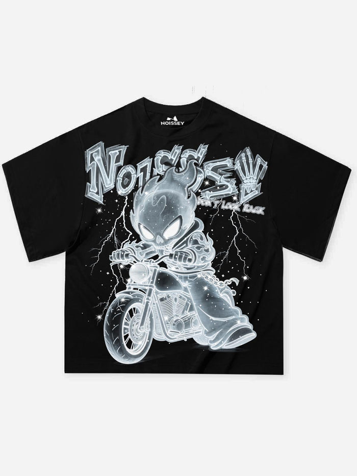 X-Ray Phantom Rider Siyah Unisex Tişört