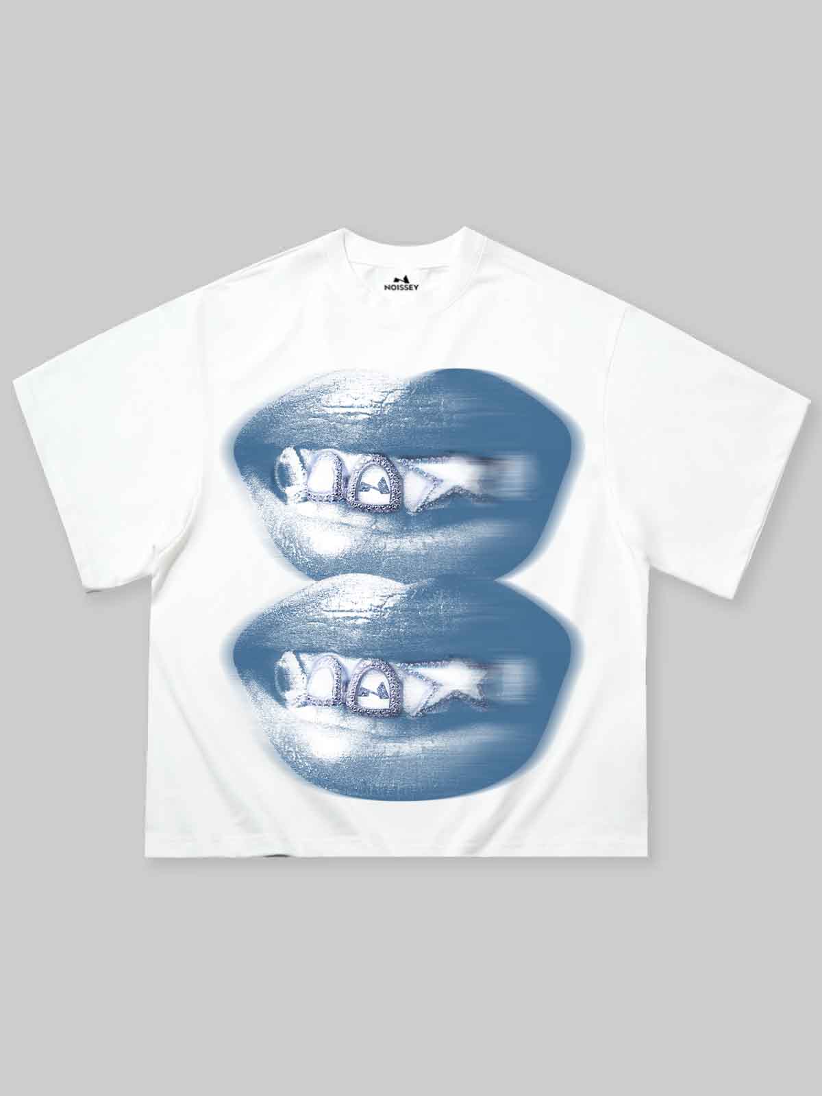 Mavi Illusory Grillz Unisex Tişört