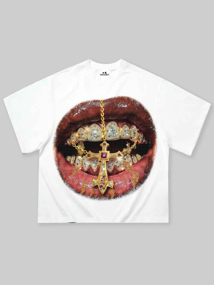 Golden Cross Grills Beyaz Unisex Tişört