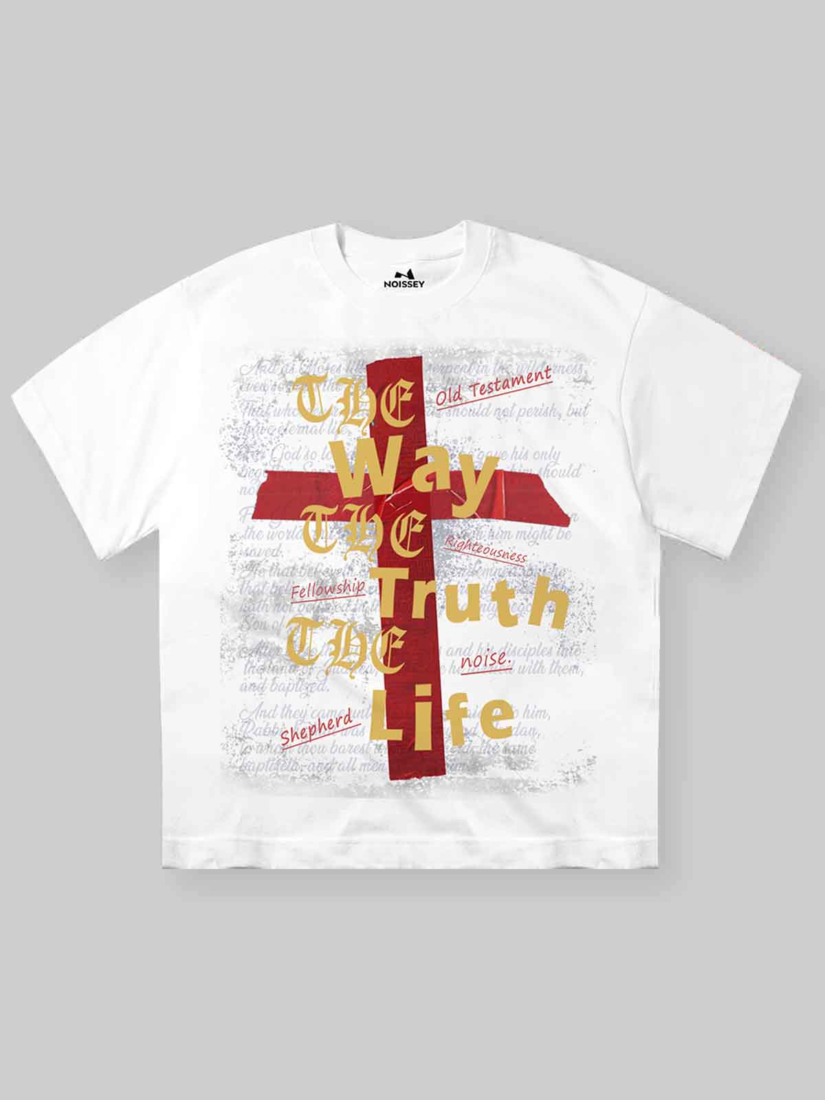 The Way, The Truth, The Life Beyaz Unisex Tişört