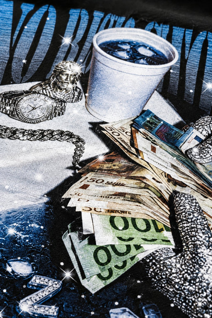 Make Money Eldiven Siyah Unisex Tişört