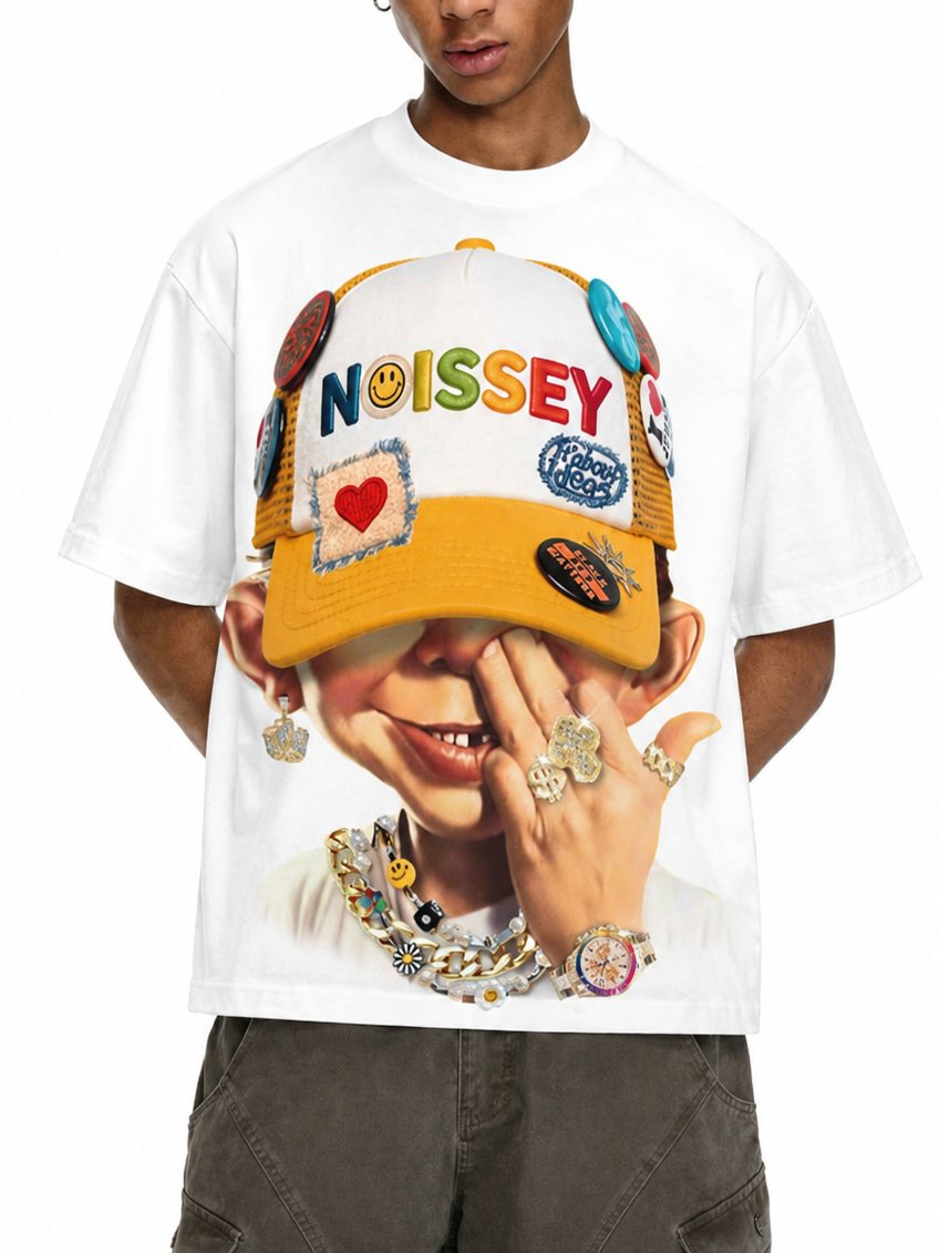 Patchwork Bad Boy Unisex Tişört
