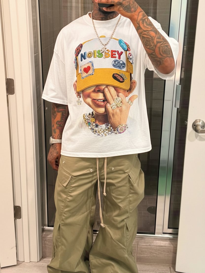 Patchwork Bad Boy Unisex Tişört