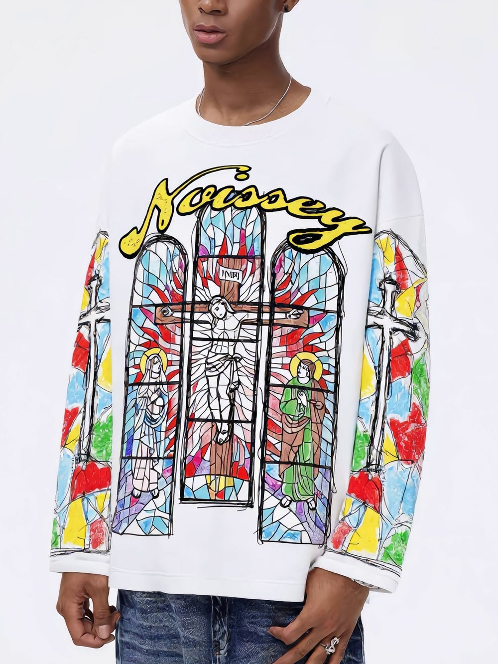 Sacred Window Unisex Uzun Kollu Tişört